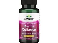 Swanson Type I Hydrolyzed Marine Collagen (Colagen marin) - 60 Capsule